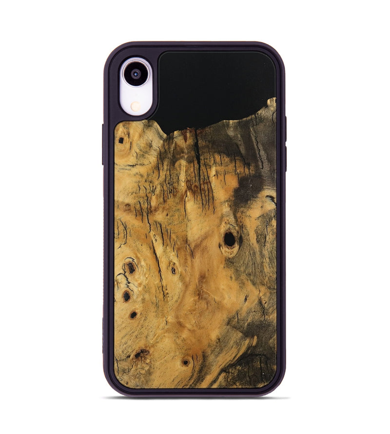 iPhone Xr Wood Phone Case - Kirt (Wood Burl, 741981)