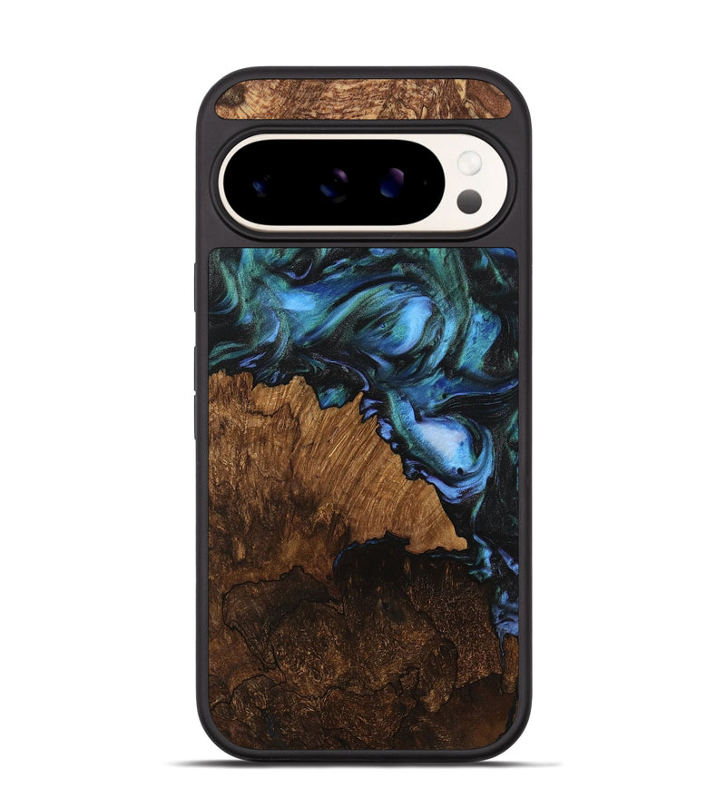 Pixel 9 Pro Wood Phone Case - Otto (Blue, 741982)