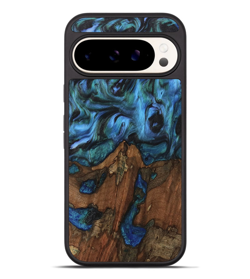 Pixel 9 Pro XL Wood Phone Case - Christy (Blue, 741984)