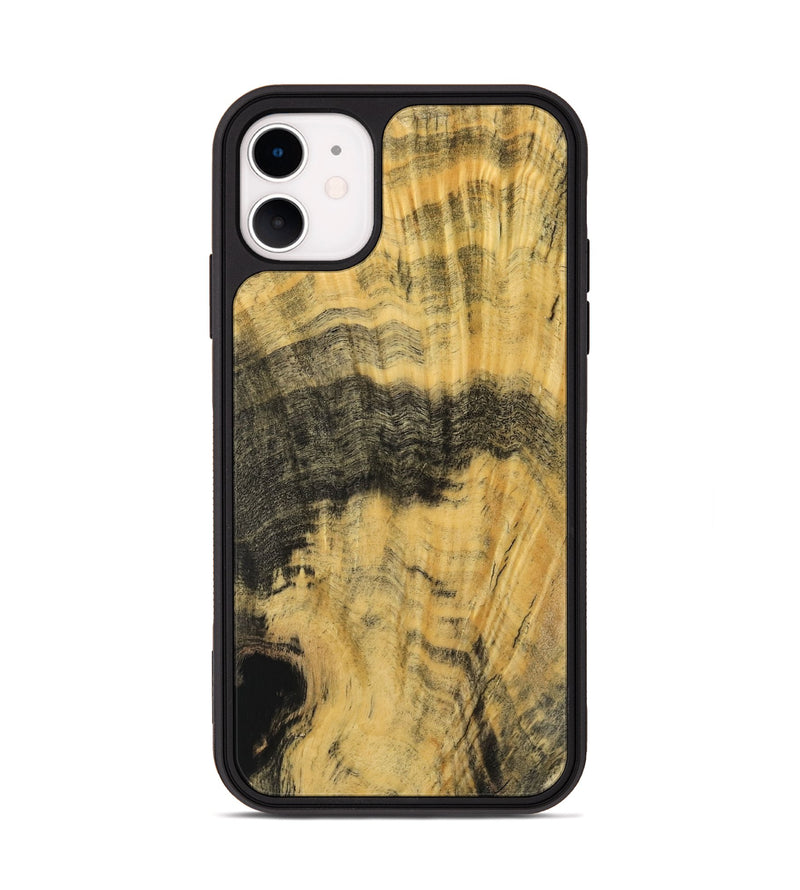 iPhone 11 Wood Phone Case - Imojean (Wood Burl, 741986)