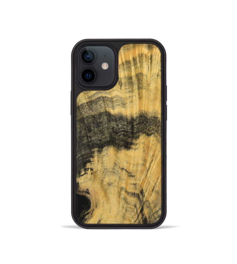 iPhone 12 mini Wood Phone Case - Imojean (Wood Burl, 741986)