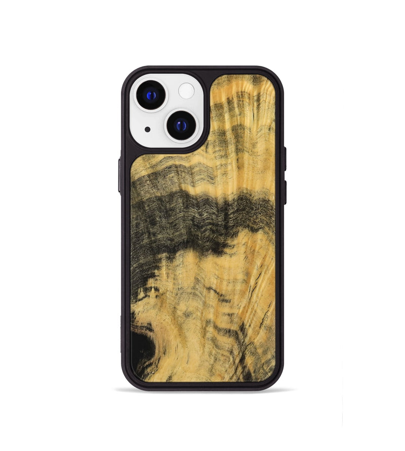 iPhone 13 mini Wood Phone Case - Imojean (Wood Burl, 741986)