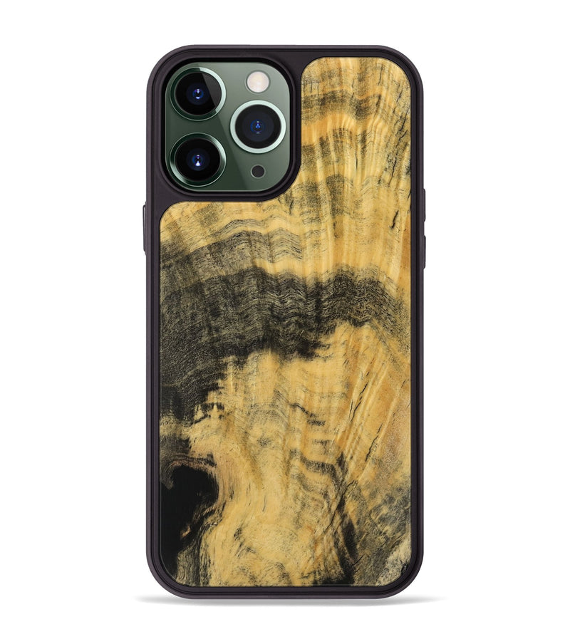 iPhone 13 Pro Max Wood Phone Case - Imojean (Wood Burl, 741986)