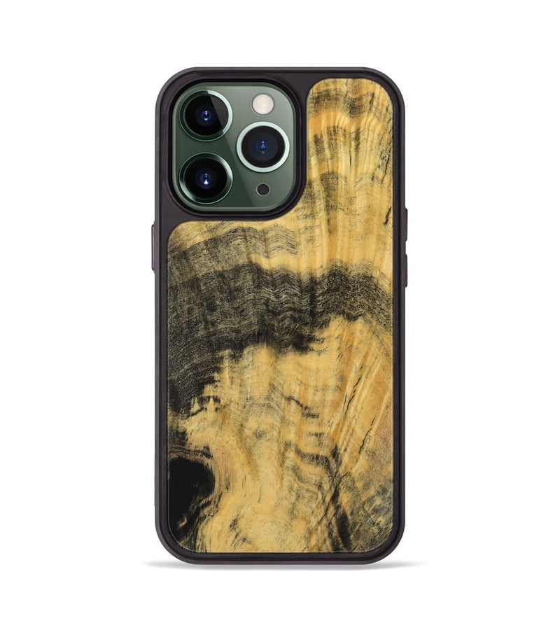 iPhone 13 Pro Wood Phone Case - Imojean (Wood Burl, 741986)