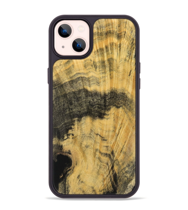 iPhone 14 Plus Wood Phone Case - Imojean (Wood Burl, 741986)