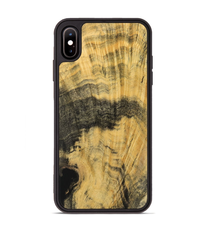 iPhone Xs Max Wood Phone Case - Imojean (Wood Burl, 741986)