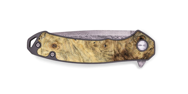 EDC Wood Pocket Knife - Mansum (Wood Burl, 741987)