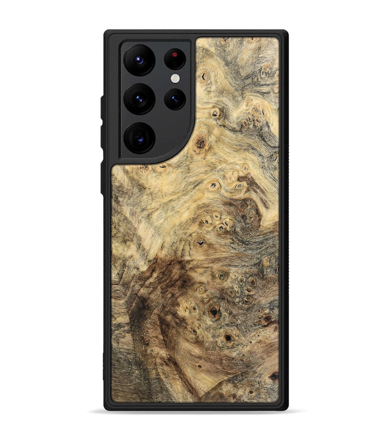 Galaxy S22 Ultra Wood Phone Case - Mansum (Wood Burl, 741987)