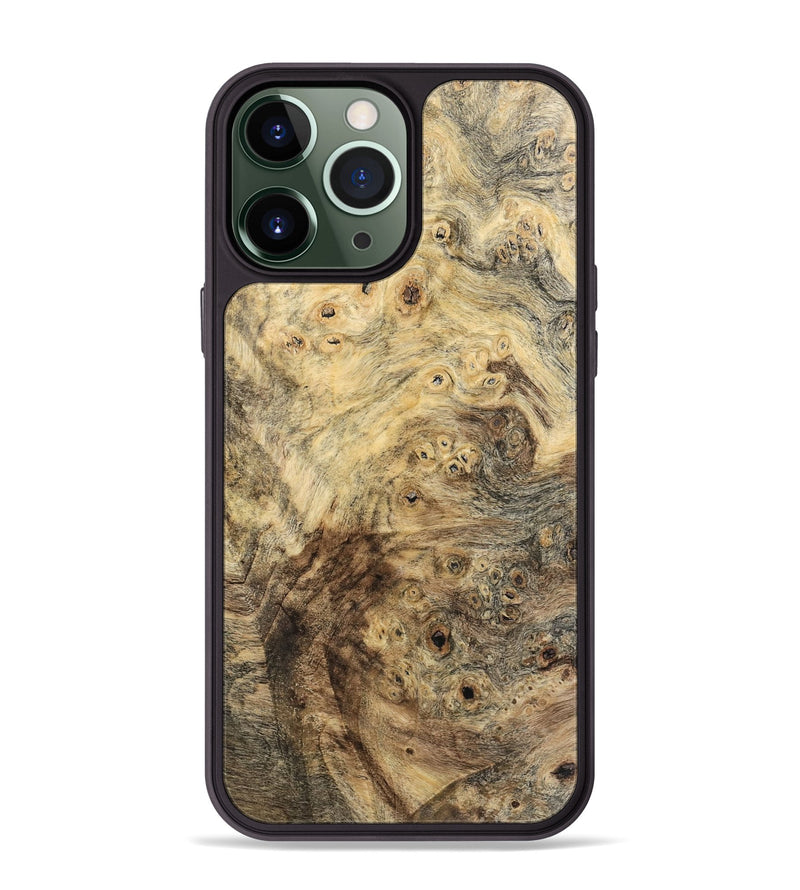 iPhone 13 Pro Max Wood Phone Case - Mansum (Wood Burl, 741987)