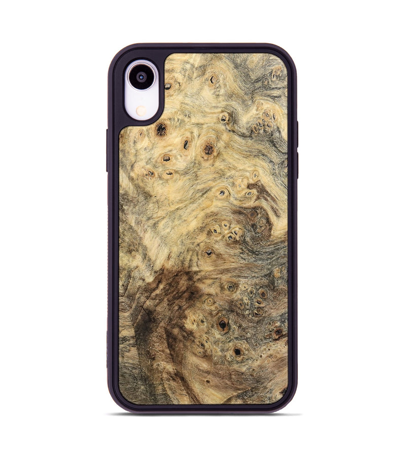 iPhone Xr Wood Phone Case - Mansum (Wood Burl, 741987)