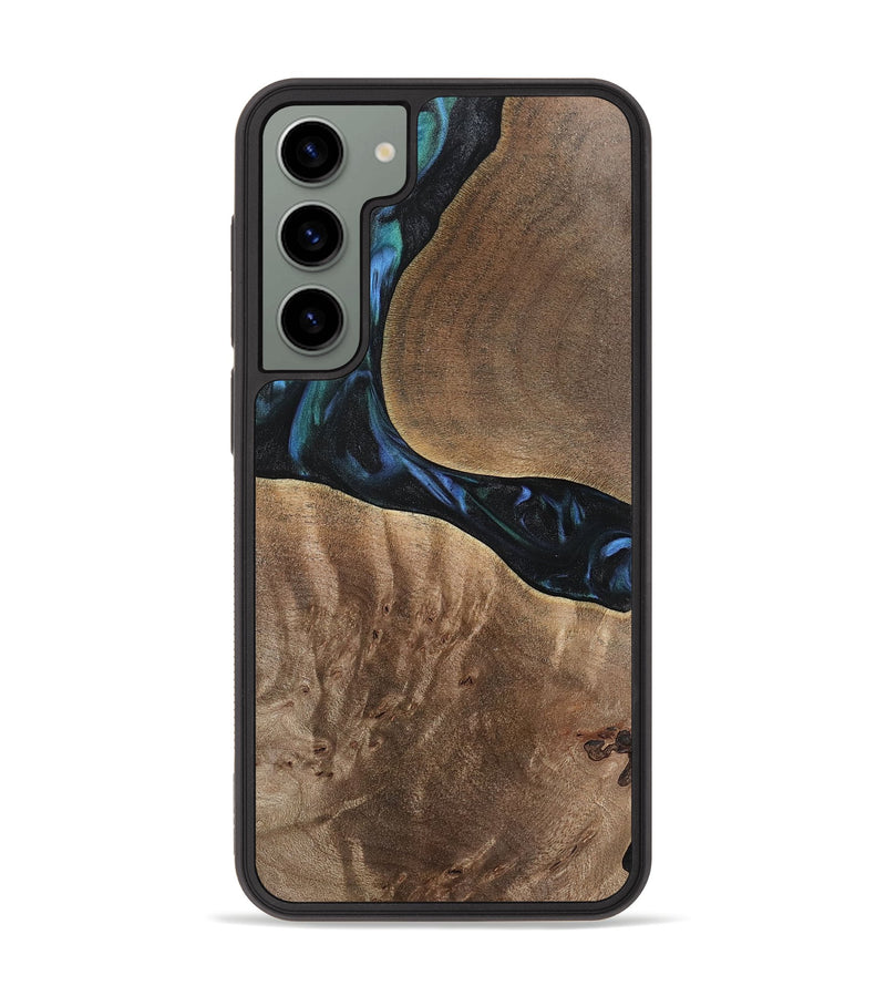 Galaxy S23 Plus Wood Phone Case - Aron (Blue, 741988)