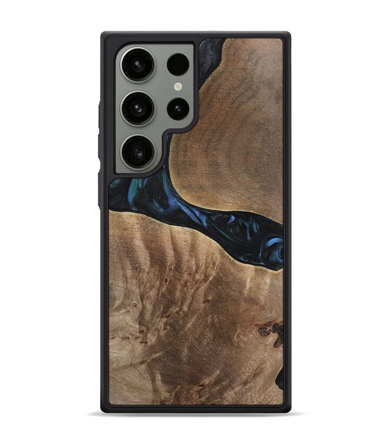 Galaxy S24 Ultra Wood Phone Case - Aron (Blue, 741988)