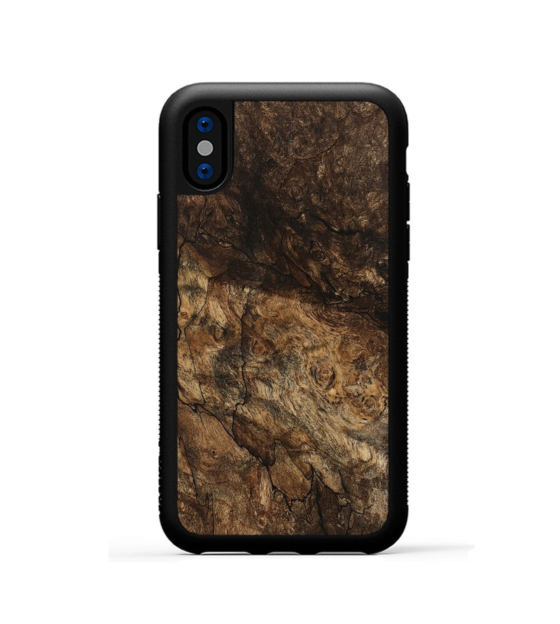 iPhone Xs Wood Phone Case - Amari (Wood Burl, 741989)