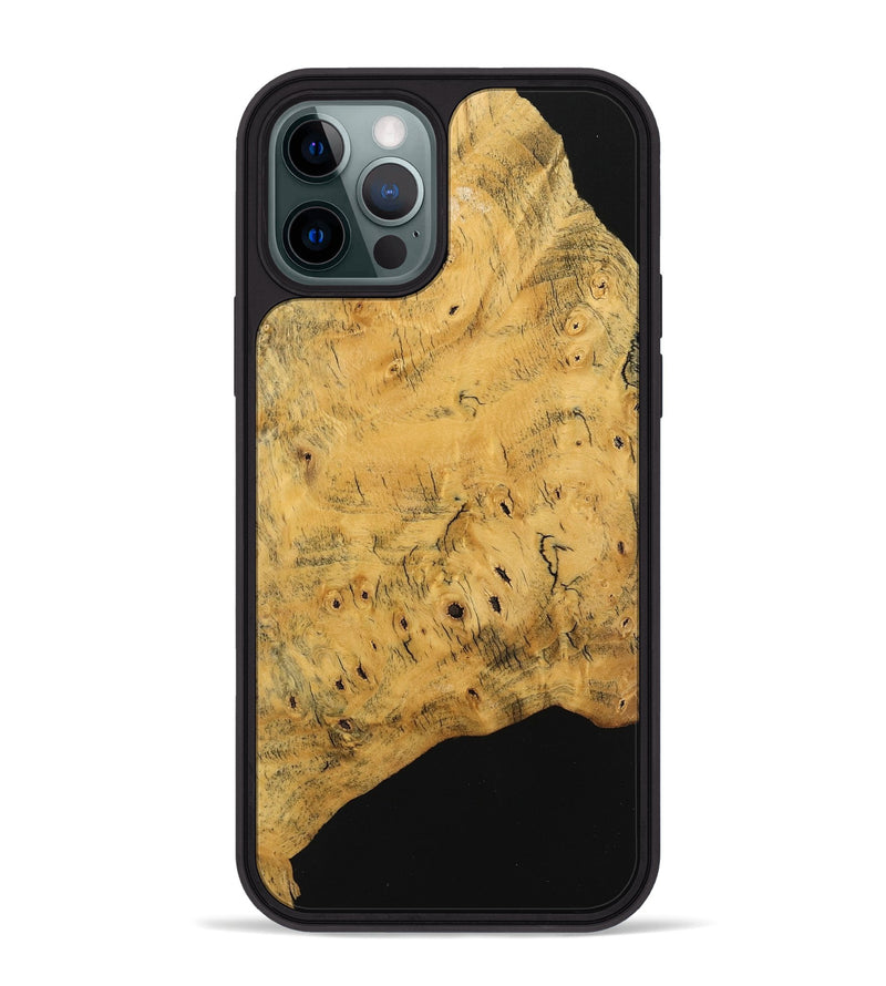 iPhone 12 Pro Max Wood Phone Case - Ania (Wood Burl, 741990)