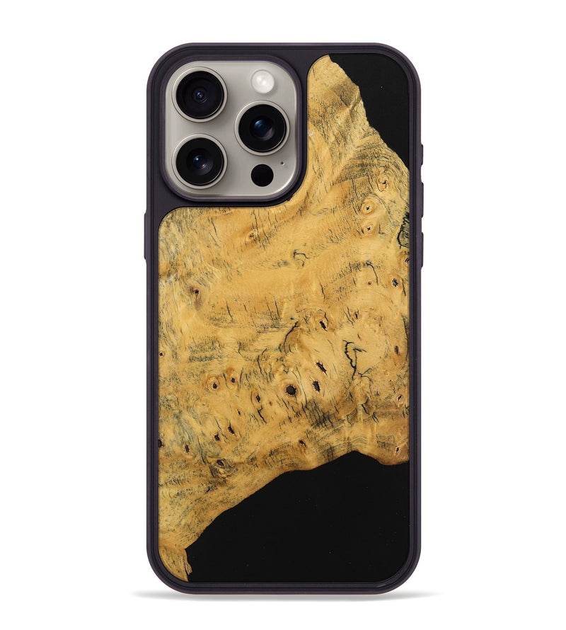 iPhone 15 Pro Max Wood Phone Case - Ania (Wood Burl, 741990)