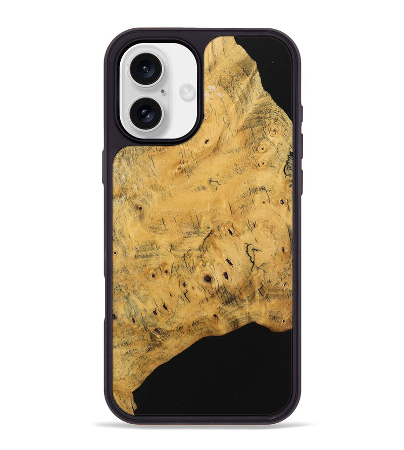 iPhone 16 Plus Wood Phone Case - Ania (Wood Burl, 741990)