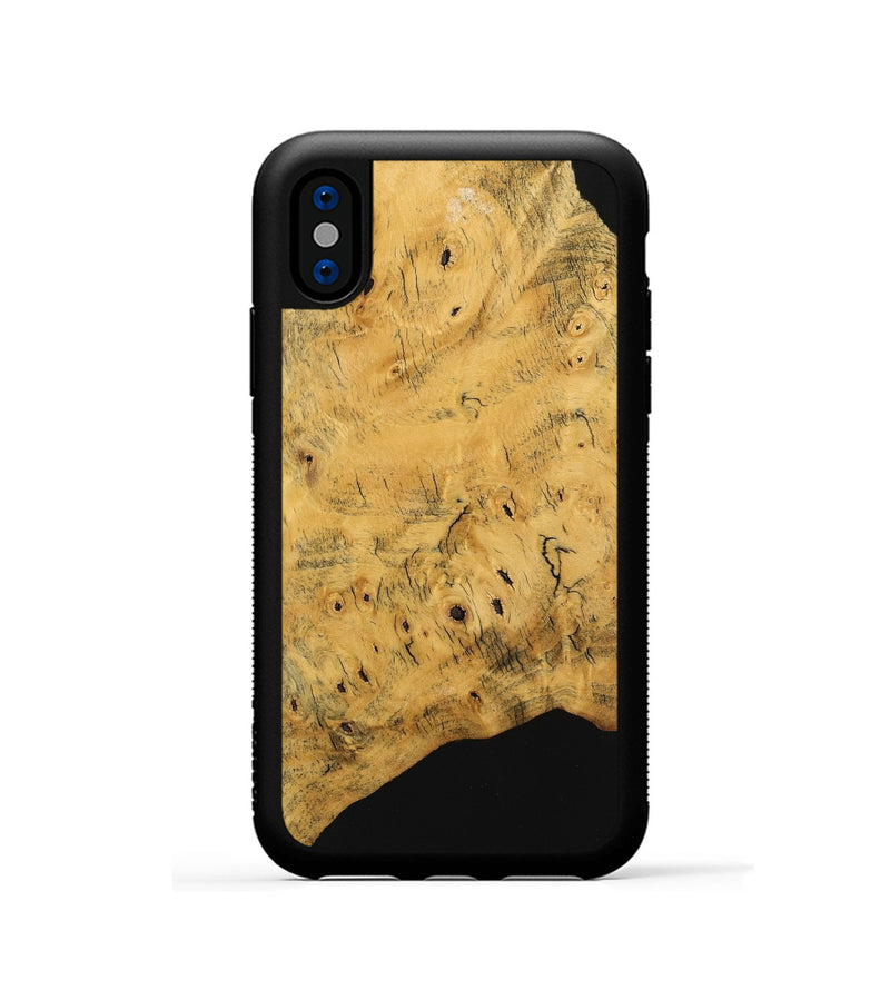 iPhone Xs Wood Phone Case - Ania (Wood Burl, 741990)