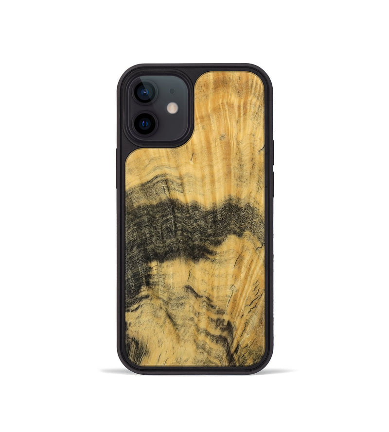 iPhone 12 mini Wood Phone Case - Justus (Wood Burl, 741991)