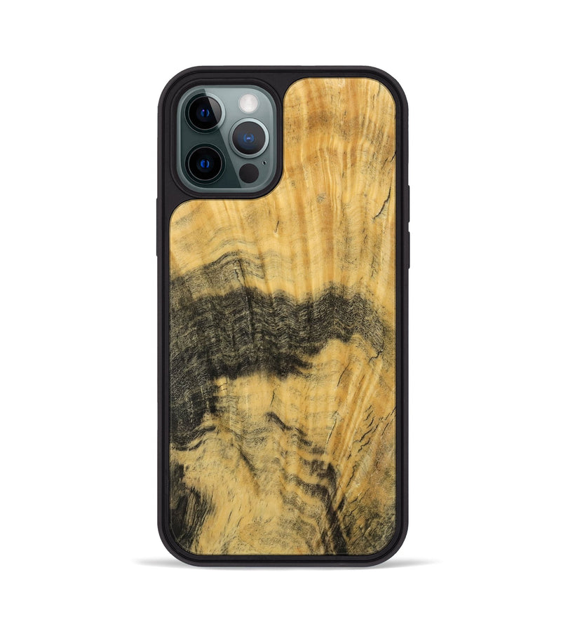 iPhone 12 Pro Wood Phone Case - Justus (Wood Burl, 741991)