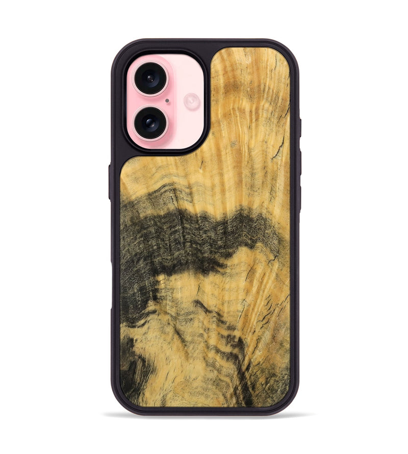 iPhone 16 Wood Phone Case - Justus (Wood Burl, 741991)