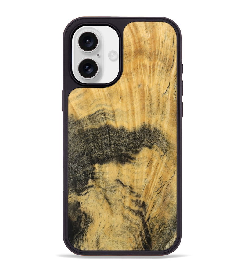 iPhone 16 Plus Wood Phone Case - Justus (Wood Burl, 741991)