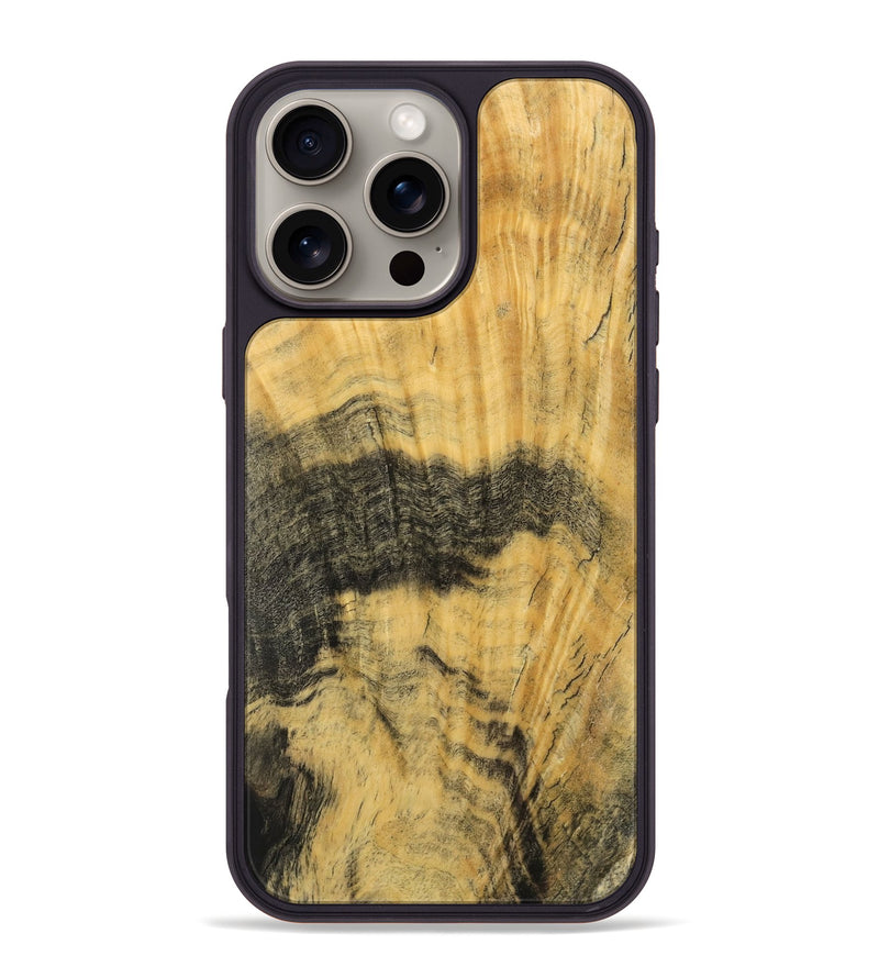 iPhone 16 Pro Max Wood Phone Case - Justus (Wood Burl, 741991)