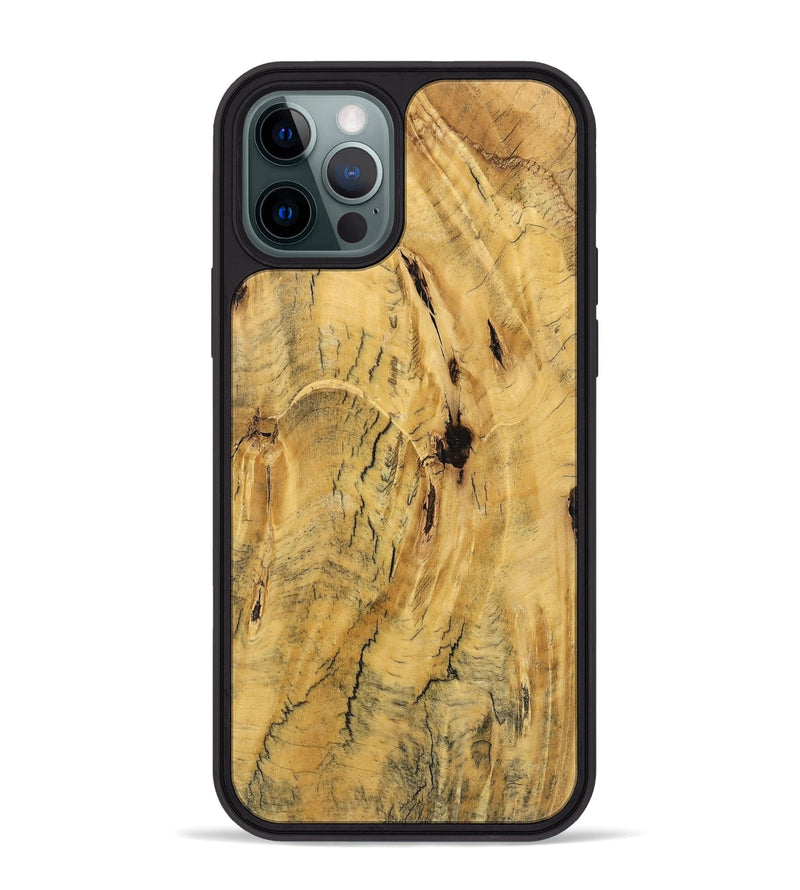 iPhone 12 Pro Max Wood Phone Case - Alston (Wood Burl, 741992)