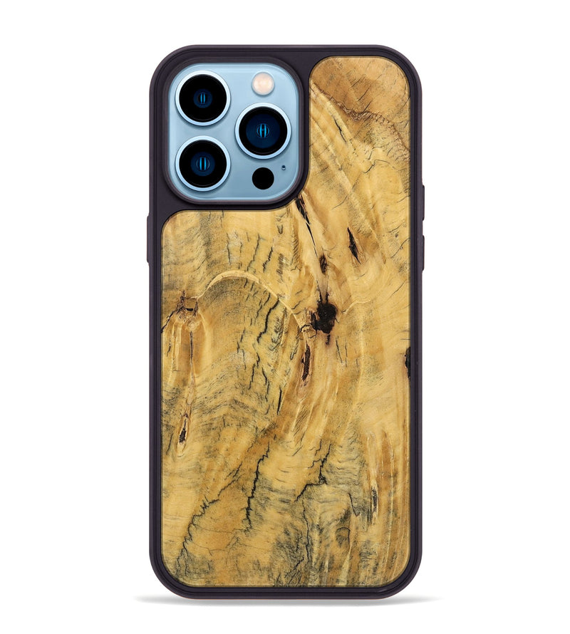 iPhone 14 Pro Max Wood Phone Case - Alston (Wood Burl, 741992)