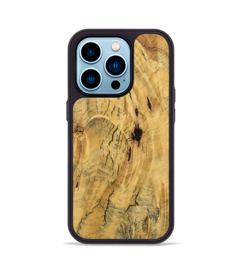 iPhone 14 Pro Wood Phone Case - Alston (Wood Burl, 741992)