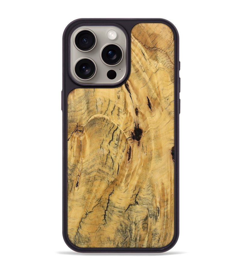 iPhone 15 Pro Max Wood Phone Case - Alston (Wood Burl, 741992)