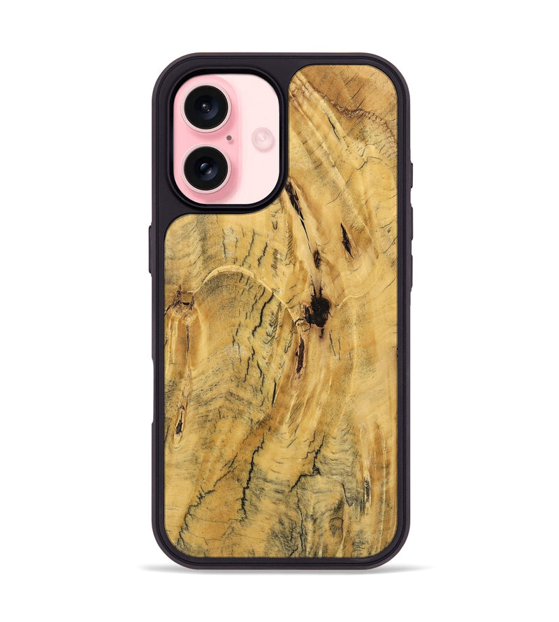 iPhone 16 Wood Phone Case - Alston (Wood Burl, 741992)