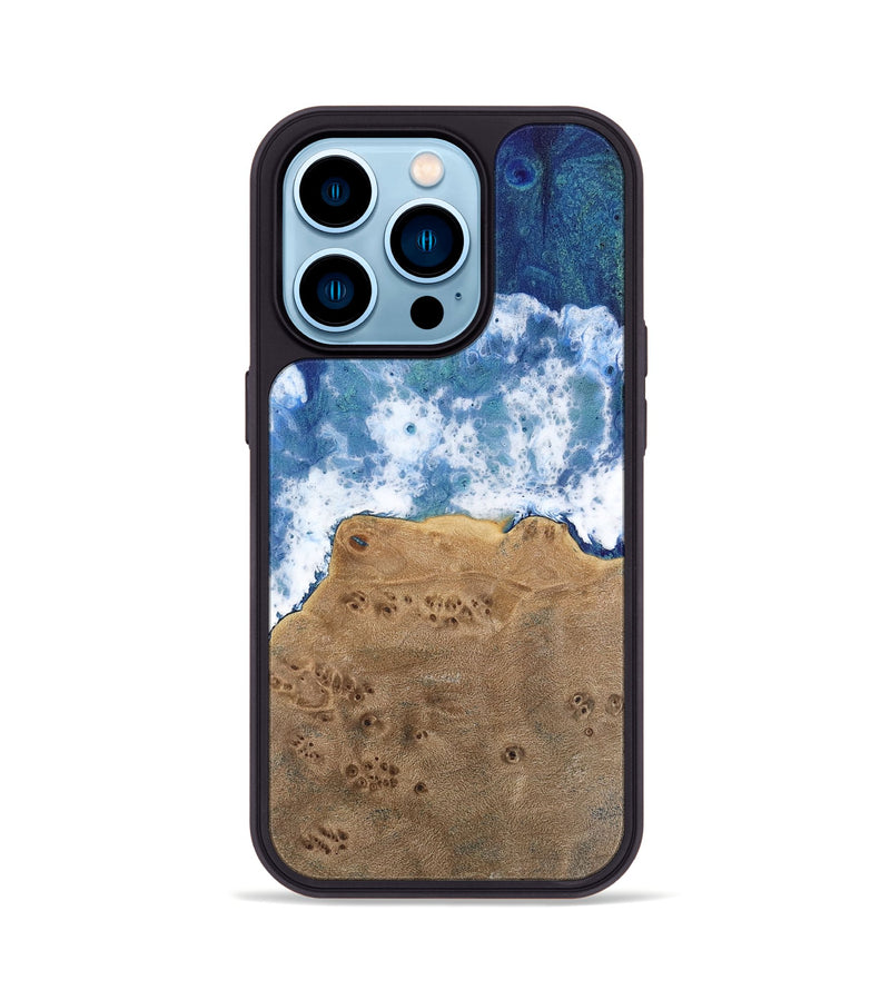 iPhone 14 Pro Wood Phone Case - Emmett (Coastal, 741993)