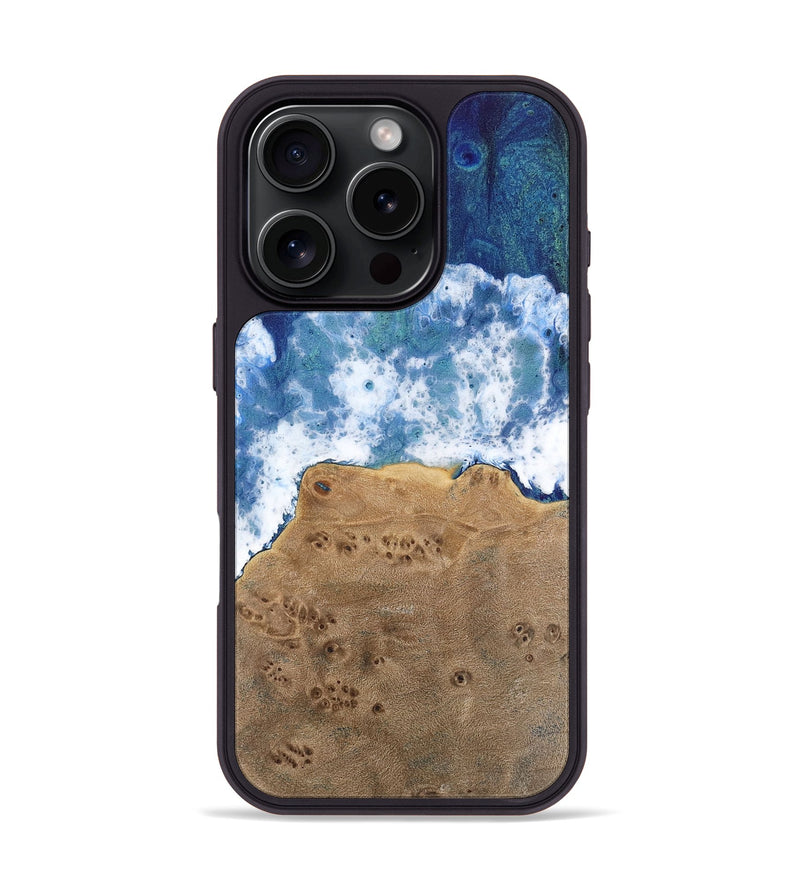 iPhone 16 Pro Wood Phone Case - Emmett (Coastal, 741993)