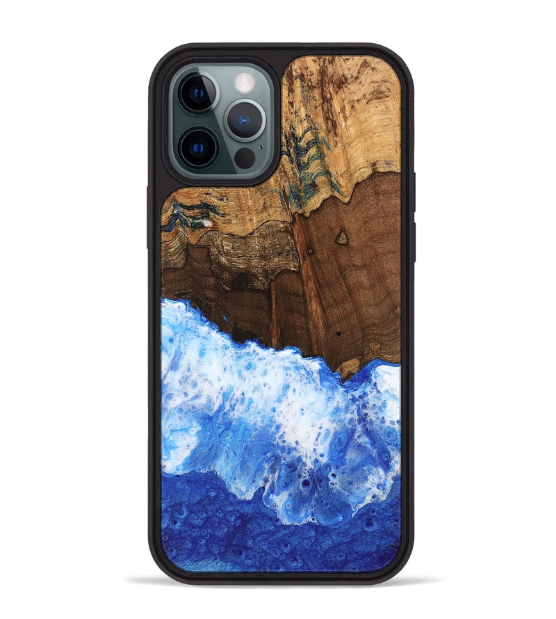 iPhone 12 Pro Max Wood Phone Case - Davonte (Coastal, 741997)