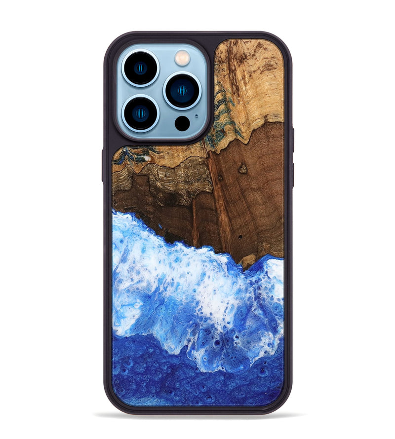 iPhone 14 Pro Max Wood Phone Case - Davonte (Coastal, 741997)