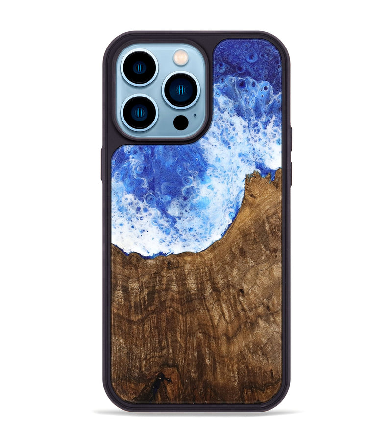 iPhone 14 Pro Max Wood Phone Case - Zigmund (Coastal, 741998)