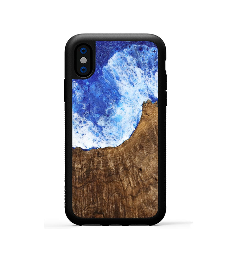 iPhone Xs Wood Phone Case - Zigmund (Coastal, 741998)