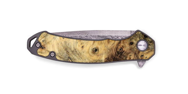 EDC Wood Pocket Knife - Mewa (Wood Burl, 742000)