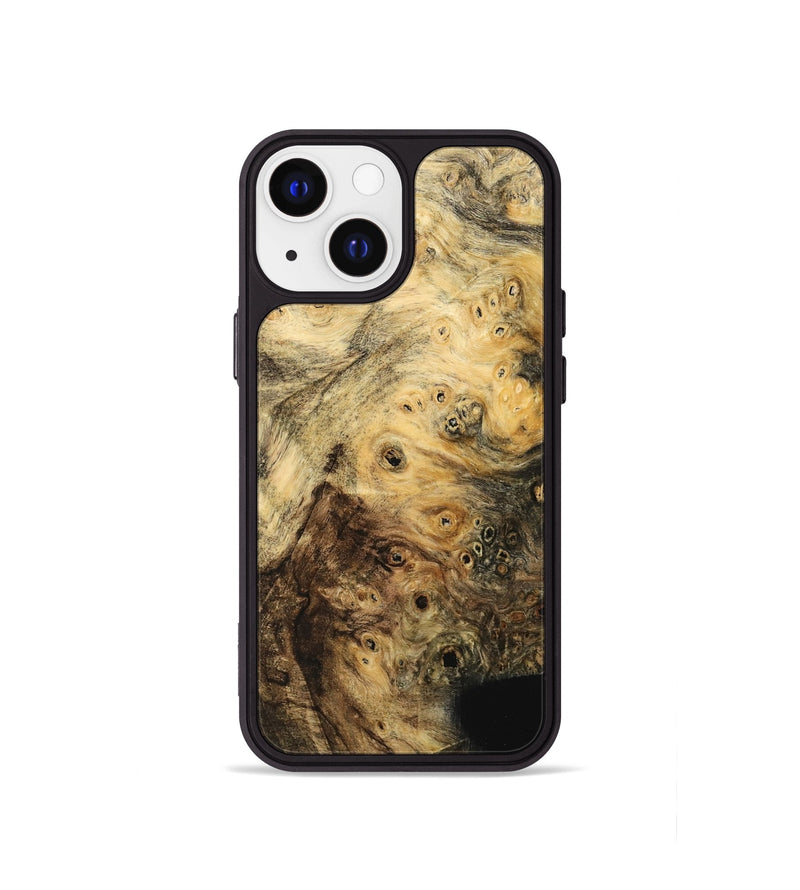 iPhone 13 mini Wood Phone Case - Mewa (Wood Burl, 742000)