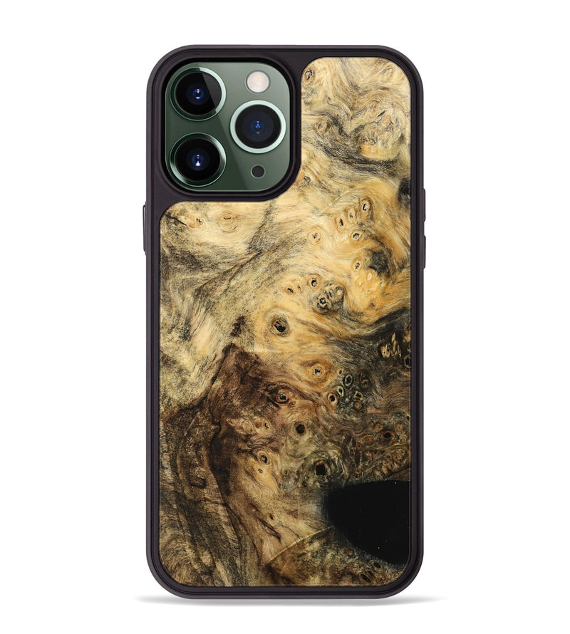 iPhone 13 Pro Max Wood Phone Case - Mewa (Wood Burl, 742000)