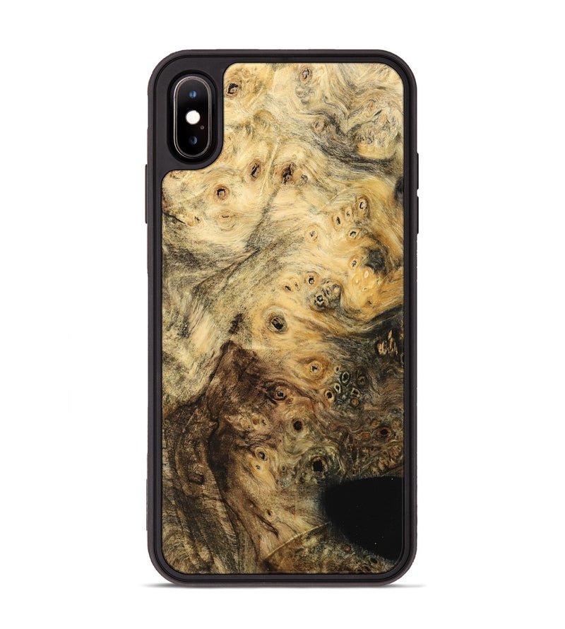 iPhone Xs Max Wood Phone Case - Mewa (Wood Burl, 742000)