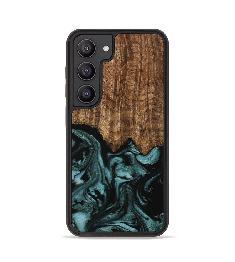 Galaxy S23 Wood Phone Case - Benet (Green, 742001)