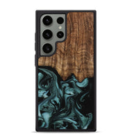 Galaxy S24 Ultra Wood Phone Case - Benet (Green, 742001)