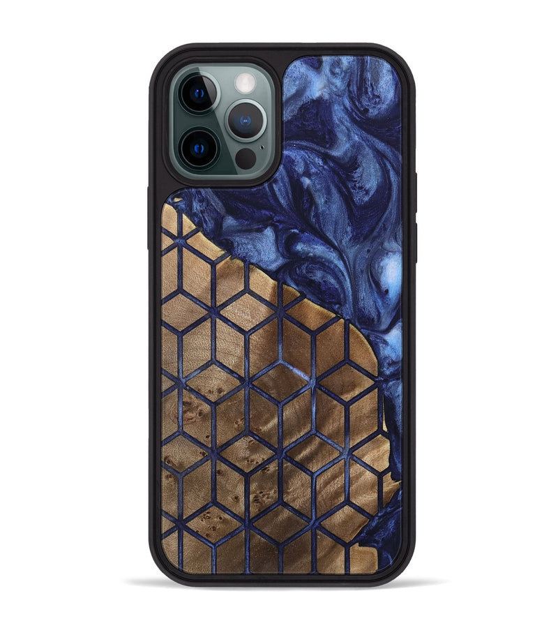 iPhone 12 Pro Max Wood Phone Case - Orelia (Pattern, 742005)