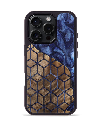 iPhone 16 Pro Wood Phone Case - Orelia (Pattern, 742005)