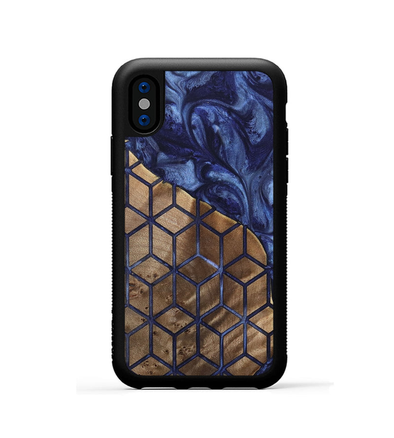 iPhone Xs Wood Phone Case - Orelia (Pattern, 742005)