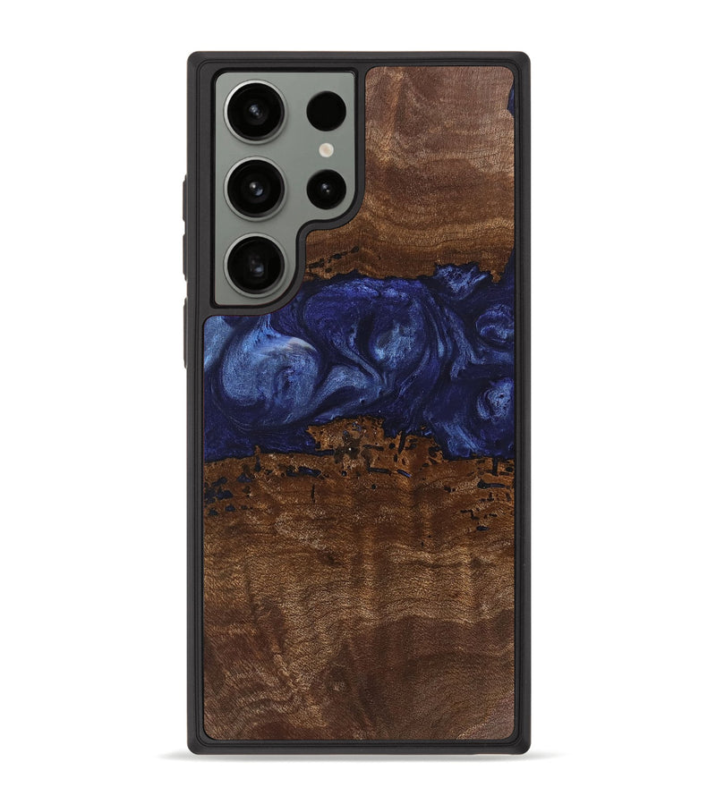 Galaxy S23 Ultra Wood Phone Case - Jayla (Blue, 742006)