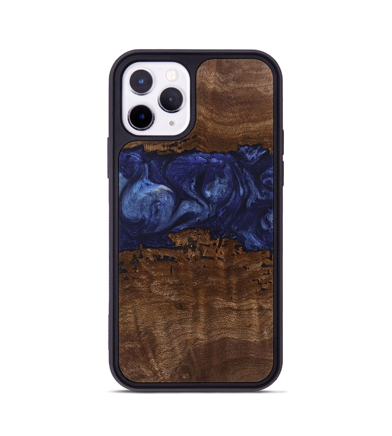 iPhone 11 Pro Wood Phone Case - Jayla (Blue, 742006)