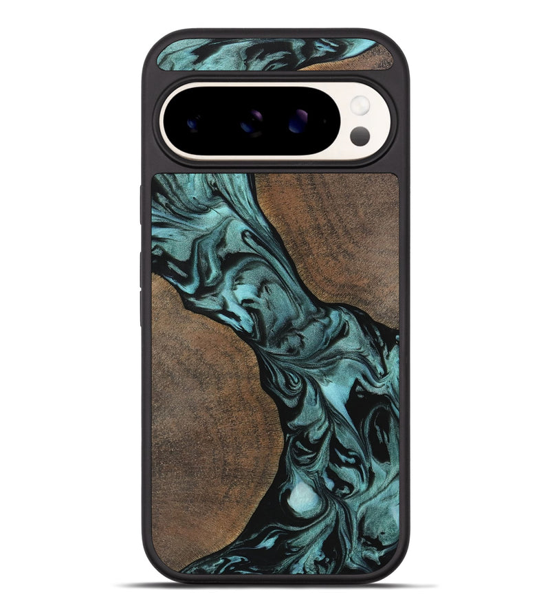 Pixel 9 Pro XL Wood Phone Case - Junette (Green, 742008)