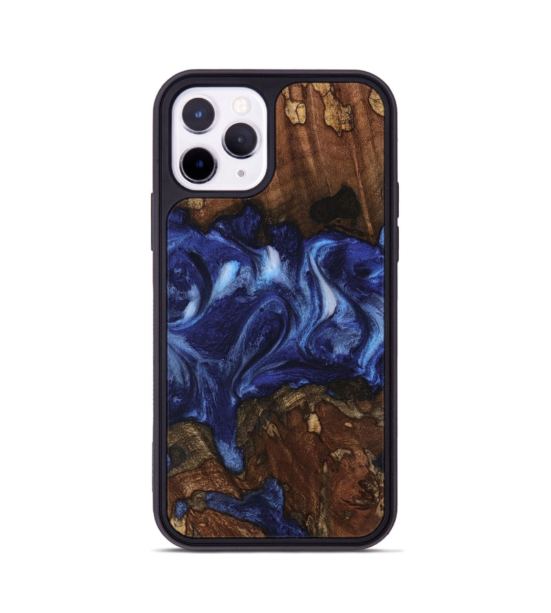 iPhone 11 Pro Wood Phone Case - Adena (Blue, 742010)